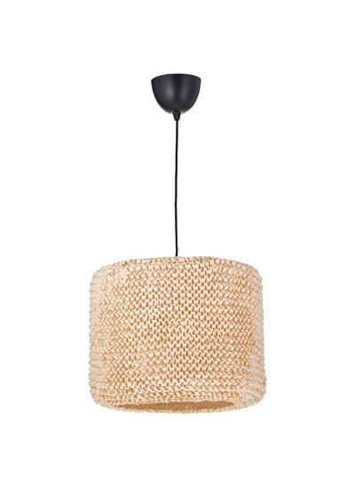 Buy Pendant Lamp Beige Black 42 Cm in Saudi Arabia