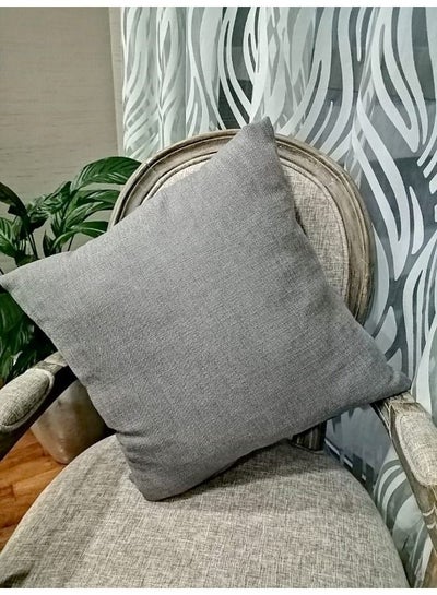 اشتري Decorative Throw Pillow Covers Decor Square Material Seamless Denim Texture Cotton Jacquard Woven Tile Jean Pattern Textures Print Urban Pillowcase Cushion Cover for Couch في الامارات