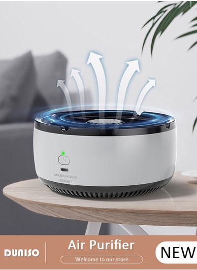 Buy Self Extinguishing Ashtray with Lid, 2 in 1 Multifunctional  Air Purifier with Filter Ashtray, Car Ashtray, Detachable Easy Clean Car Ashtray for Home, Car, Office in Saudi Arabia