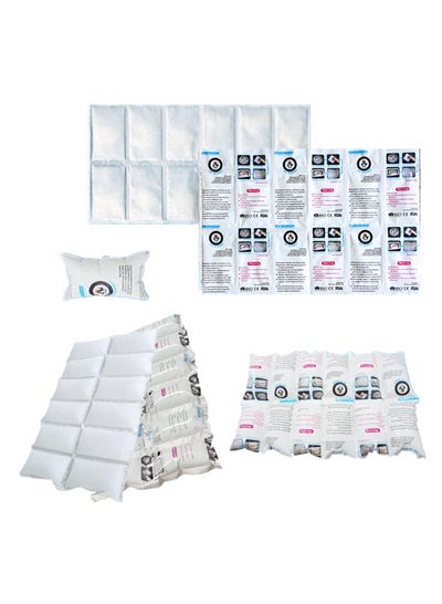 اشتري 6 Sheets Shipping Cold Pack Ice Pack Sheets Dry Ice Packs Freezer Packs for Shipping Food Keep Food Fresh Beverage Cold في السعودية