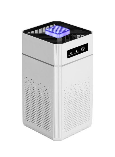 اشتري Household Air Purifier, Air Filter Cleaner, Odor Eliminator, Remove Allergies Dust Pollen Pet Dander, Night Ligh في الامارات