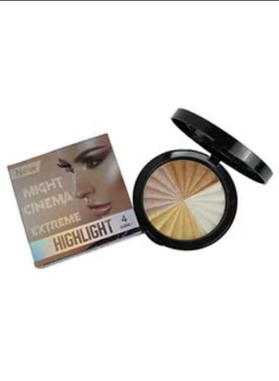 Buy Might Cinema Extreme Highlight Palette 4 Colors in Egypt