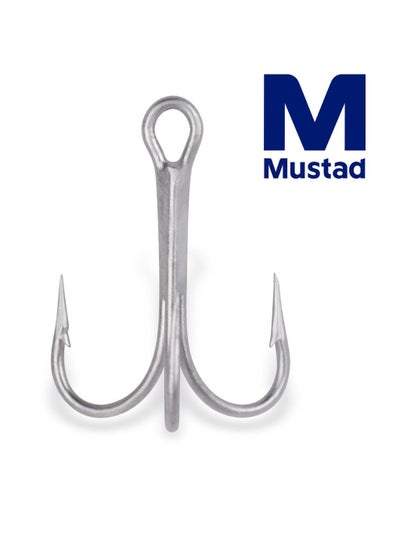 Buy Mustad Treble Hook (Ref: 9430ADS)-5X Strong in UAE