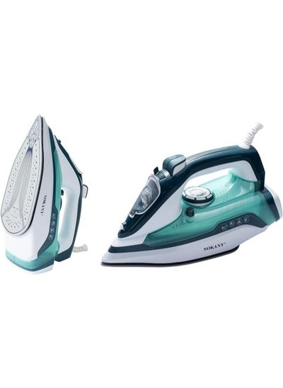 Buy Sokany Clothes Iron SK-YD-2093 – 2200W, Non-Stick Soleplate for Effortless Ironing in Egypt