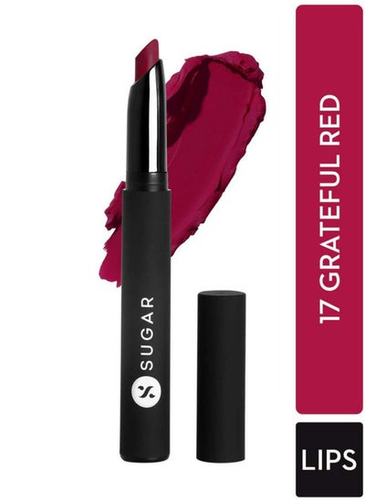 اشتري Matte Attack Transferproof Lipstick 17 Grateful Red في الامارات