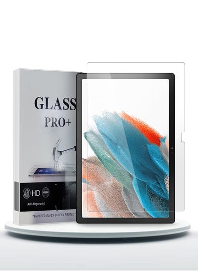 Buy Pro Plus Series HD Tempered Glass Screen Protector For Samsung Galaxy Tab A8 10.5 Inch 2021 SM-X200 / SM-X205 Clear in Saudi Arabia