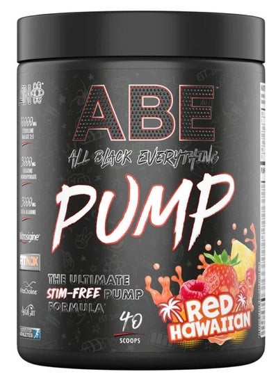 اشتري Applied Nutrition ABE PUMP Pre Workout 500g Red Hawaiian في الامارات