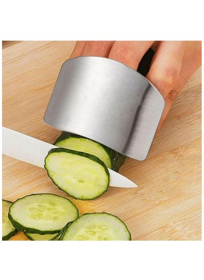 Buy Stainless Steel Finger Hand Protector Guard Chop Safe Slice Knife Kitchen Tool in Egypt