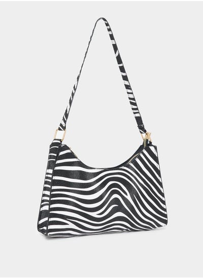 Buy Zebra Print Shoulder Bag in Saudi Arabia