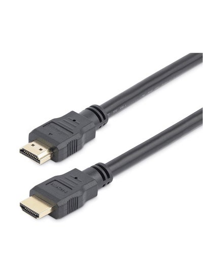 اشتري HDMI v1.4 cable, 3 meters long, Stargold | High-speed wire with 3D ARC Ethernet | FHD 1080P,1080i,4K PS4 Xbox One Sky HD Laptop TV CCTV | Gold and black plated في السعودية