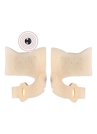 Buy 1 Pair Toe Separator Thumb Hallux Valgus Corrector Bunion Bone Ectropion Thumb Adjuster Toe Corrector Valgus Foot Care for Women and Men Big Toe Bunion Pain Relief in Saudi Arabia