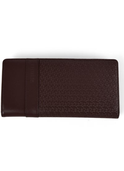 Buy Long Wallet without Zipper from Magellan,brown in Saudi Arabia