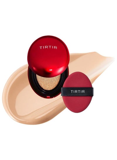 Buy TIRTIR Mask Fit Red Cushion #23N Sand Mini Size 0.15oz (4.5g) - 72-Hours Long Lasting Full Coverage Foundation Makeup in UAE