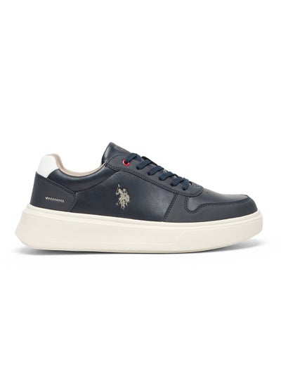 اشتري Men's Navy Low-Top Casual Sneakers – Classic Style with Durable Sole for All-Day Comfort في الامارات