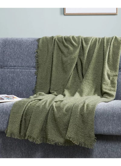 Buy Textured boucle blanket, 130x170 cm in Saudi Arabia