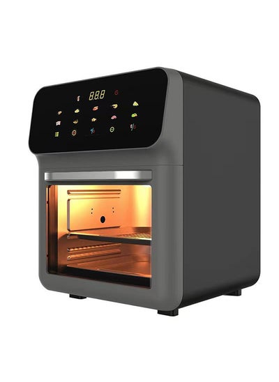 Buy Air Fryer Oven, 15 Liter Digital Air Fryer Oven with LED Touch Screen Temperature and Control for Baking, Roasting, Dehydrating in Saudi Arabia