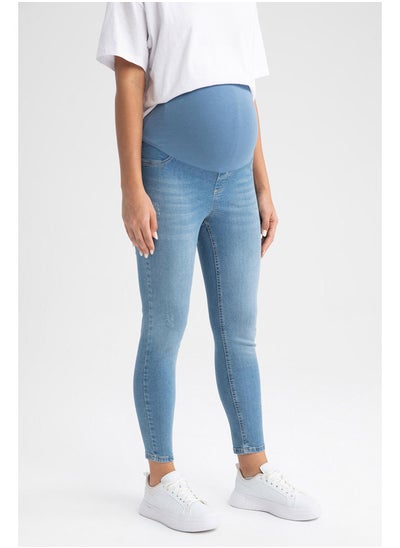 Buy Woman Skinny Fit Maternity Bottom-Denim in Egypt