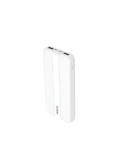 Buy Iconz Power Bank, 10000mAh, 3 Ports, White - XPB12PDW in Egypt