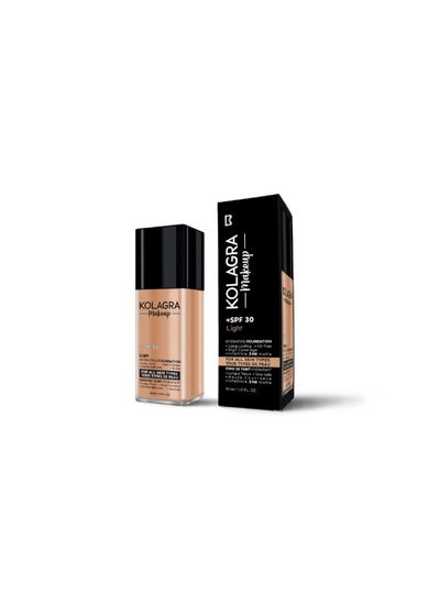 Buy kolagra makeup Foundation SPF30+ Light in Egypt