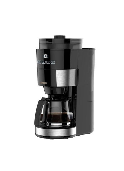 اشتري 10 Cup Coffee Machine with Warming Plate, 1.2L Detachable Tank, Removable Filter, 35 Min Keep-Warm, 1000W, Black في الامارات