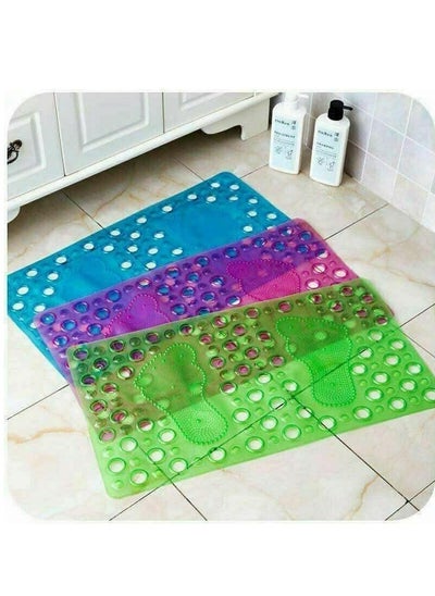 Buy Bath And Shower Mat Non-slip With Effective Suction Cups For Home Bathroom Toilet Kitchen in Egypt