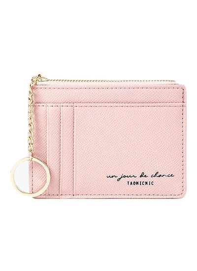 Buy Printed Card Holder Pink in UAE