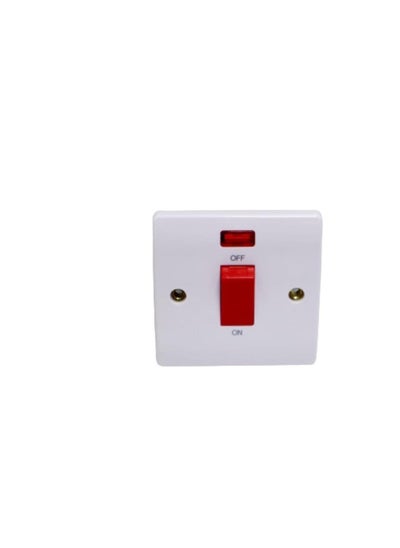 Buy Admore 20A DP Switch With Neon White in UAE