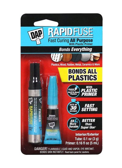 اشتري Rapidfuse Plastic Primer Kit 0.16Oz في الامارات