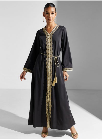 Buy Dress With Embroidered Panel in Saudi Arabia