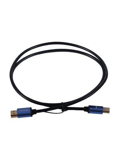 Buy 1M/3M/5M/10M Super Long Aluminum Alloy HDMI Cable Male To Black in Saudi Arabia