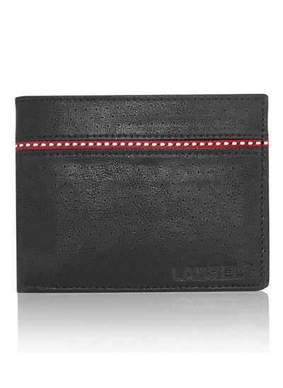 Buy Mayhen Bi-Fold Wallet Black/Red in UAE