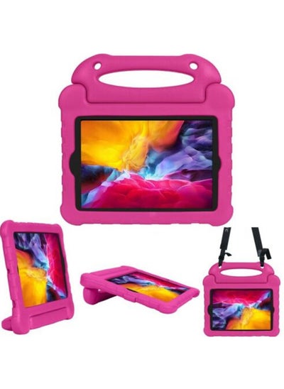 اشتري Kids Case for iPad 10th Generation 10.9-inch 2022 with Pencil Holder Convertible Durable Lightweight Shockproof Handle Stand - Pink في الامارات