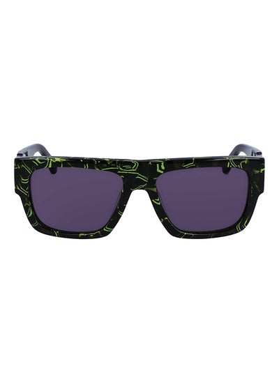 Buy Men's UV Protection Rectangular Sunglasses - CKJ23654S-079-5617 - Lens Size: 56 Mm in UAE