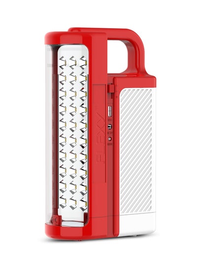 Buy FLEXY Rechargeable LED Lantern: 33 Hi-Power LEDs, 100-Hour Battery, Solar Input, USB Output, Unbreakable Cover, Auto Power Failure Light, 2-Year Warranty, Energy Efficient Design in Saudi Arabia