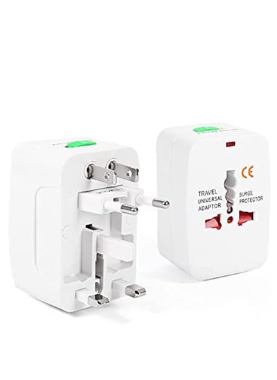 Buy Universal Travel Adapter Plug White in UAE