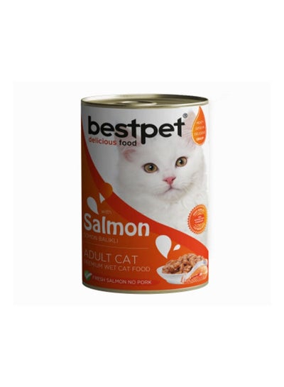 اشتري بيت طعام رطب للقطط بطعم سمك السلمون في مصر