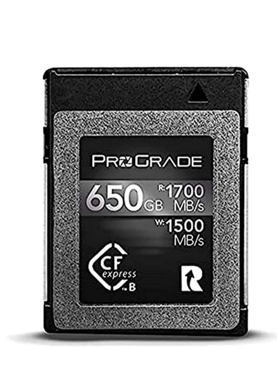 Buy Grand 650GB CF express Type B Memory Card (Cobalt) in Saudi Arabia
