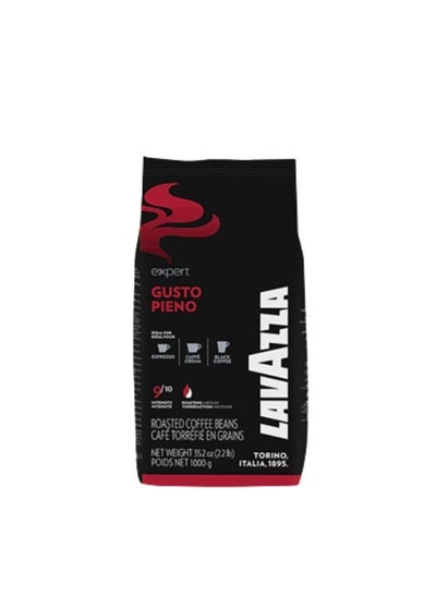 Buy Lavazza Gusto Pieno Coffee Beans 1kg in UAE