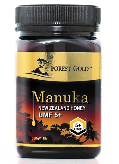 Buy Forest Gold Manuka UMF 5+ Certified Honey 500gms in UAE