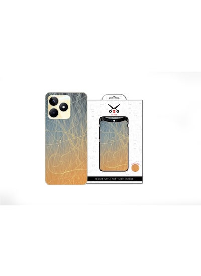 Buy OZO Skins Grey Orange Gradient (SE157GOG) For realme note 50 in Egypt