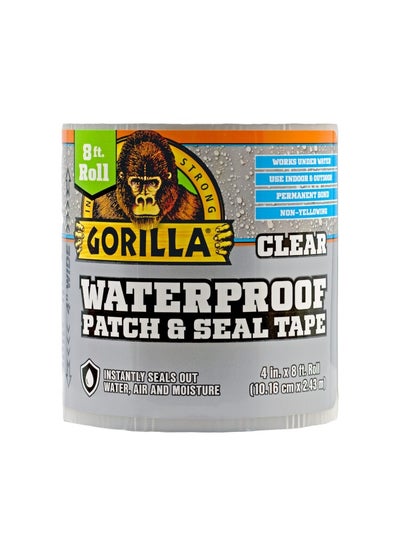 Buy Waterproof PatcHand Seal Tape 4 X 8 Clear in UAE