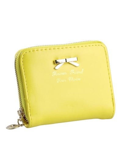 Buy Bowknot Wallet Yellow in UAE