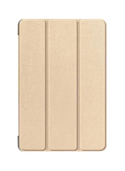 Buy Protective Flip Case Cover For Samsung Galaxy Tab A (2019, 8.0) SM-T290 Beige in UAE