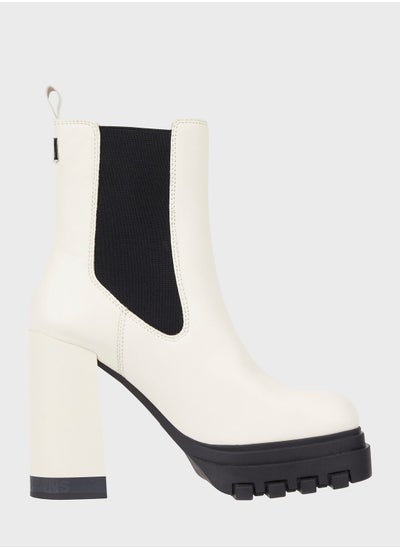 Buy Block Heel Chelsea Boots in Saudi Arabia