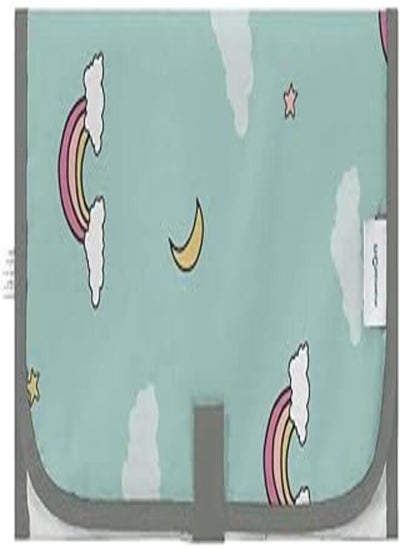 Buy Mamas Gift Rainbow Print Travel Changing Mat, Teal Green in Egypt