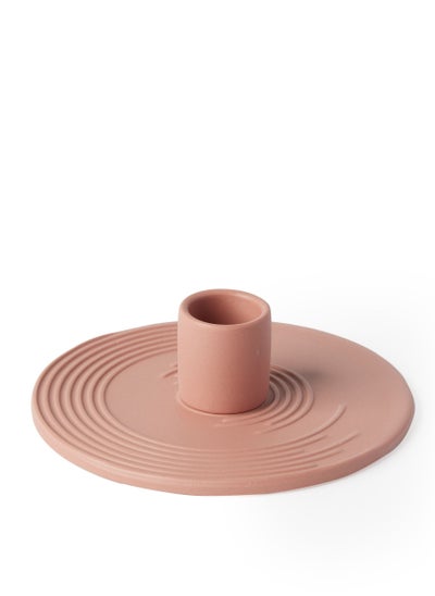 Buy Athena' Candlestick Holder, Terracotta in UAE