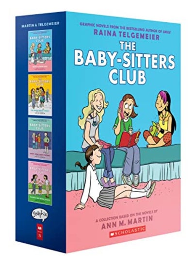 اشتري Baby-Sitters Club Graphix #1-4 Box Set: Full-Color Edition في الامارات