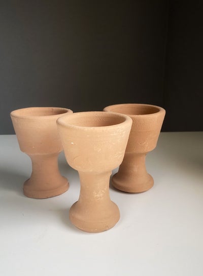 اشتري 3-pieces Handmade clay incense burner في السعودية
