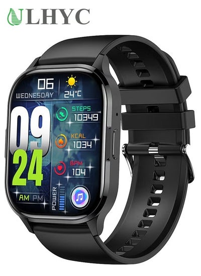 اشتري Fashionable Smart Sports Watch, Amoled Large Screen, Bluetooth Calling, Message Push, Health Monitoring, Custom Dial, Weather Forecast, Music Control, Multi-sport Mode في السعودية