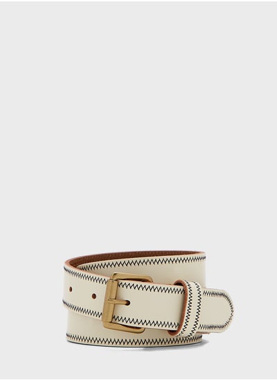 Buy Stitch None Allocated Hole Belt in Saudi Arabia